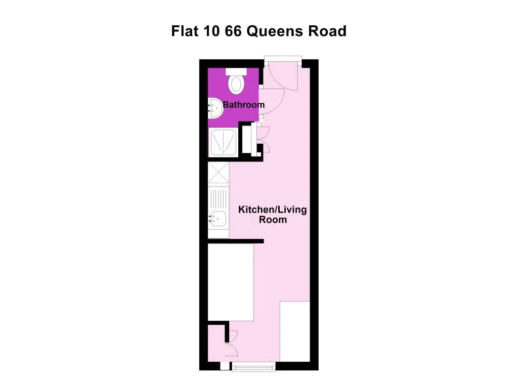 Studio flat for rent