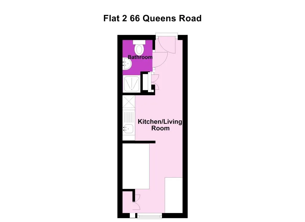 Studio flat for rent