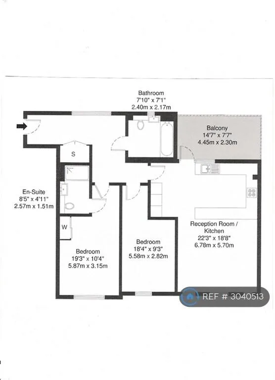 2 bedroom flat for rent