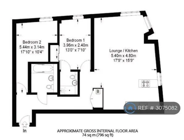 2 bedroom flat for rent