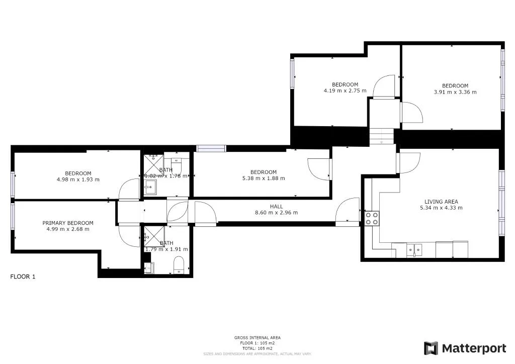 5 bedroom apartment for rent
