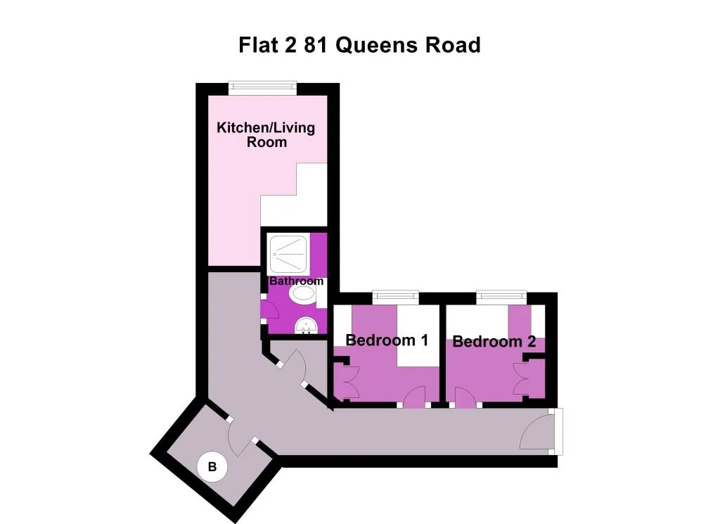 2 bedroom apartment for rent