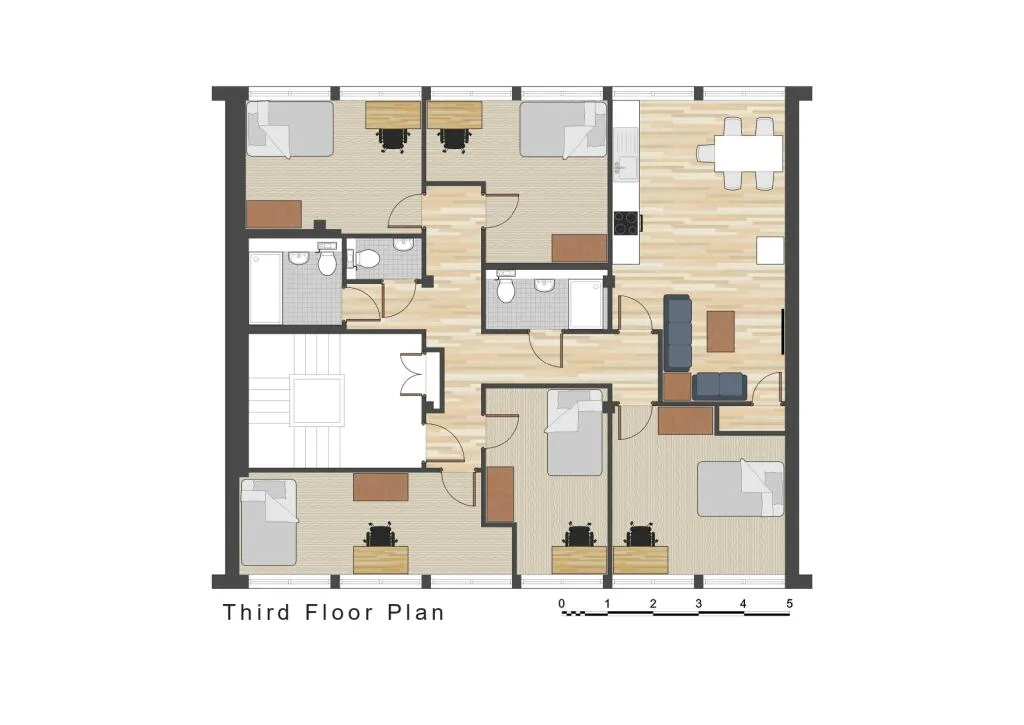 5 bedroom apartment for rent