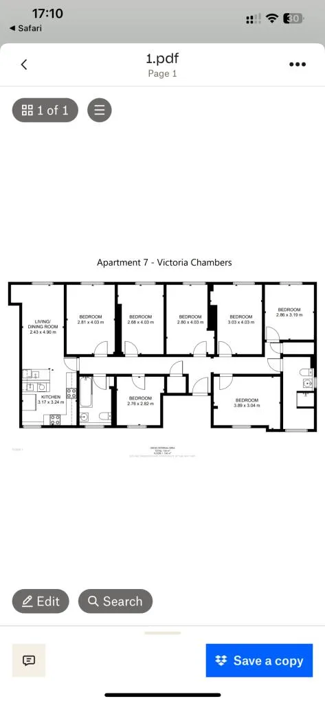7 bedroom flat for rent