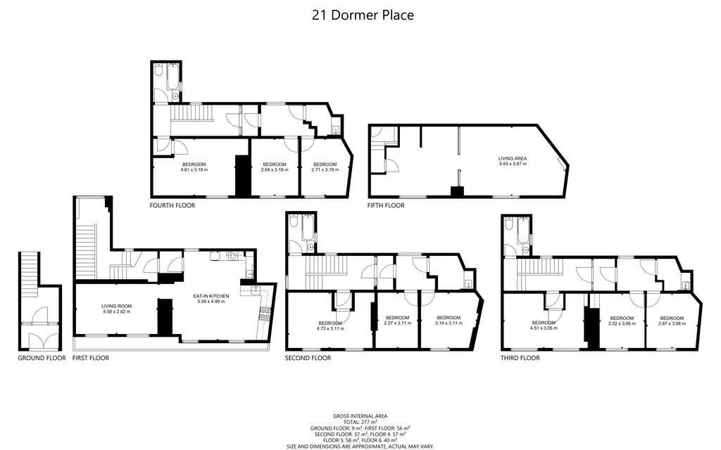 9 bedroom flat for rent