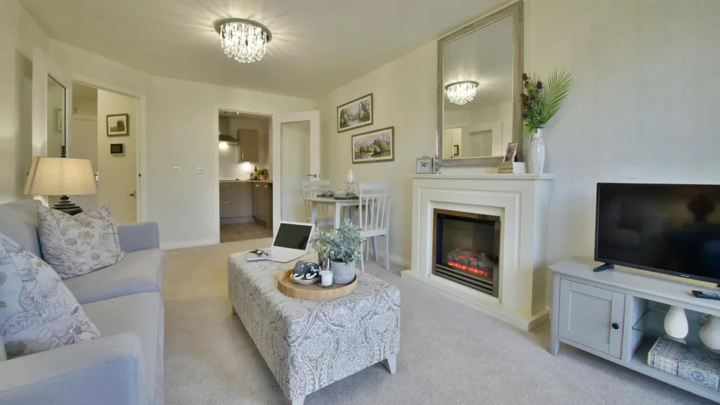 1 bedroom retirement property for rent