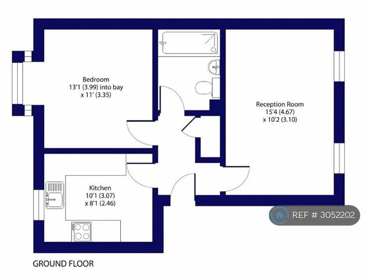 1 bedroom flat for rent