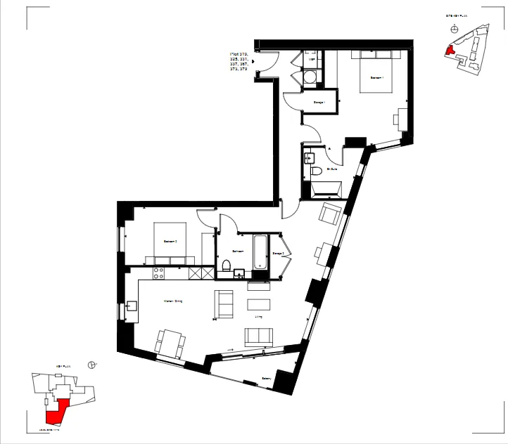 2 bedroom apartment for rent