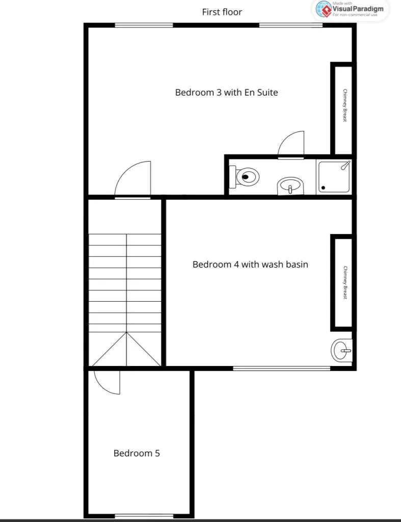 6 bedroom terraced house for rent