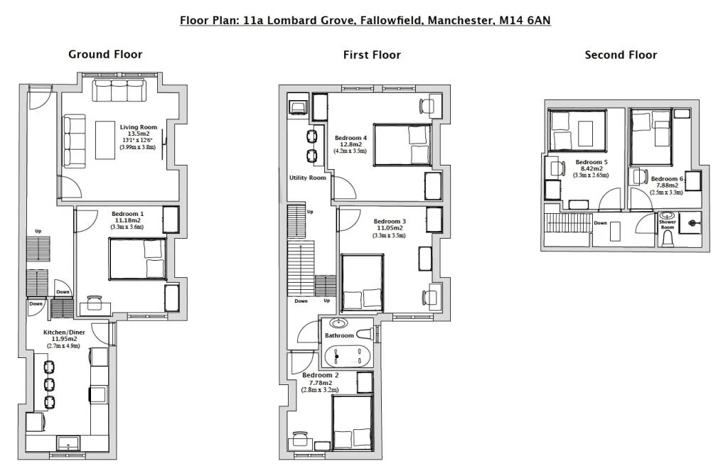5 bedroom terraced house for rent