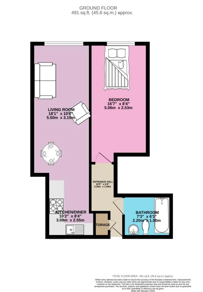 1 bedroom apartment for rent