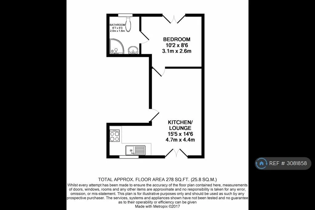 1 bedroom flat for rent