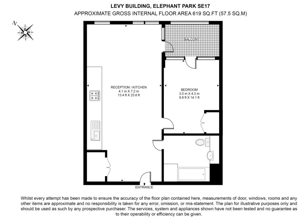 1 bedroom flat for rent
