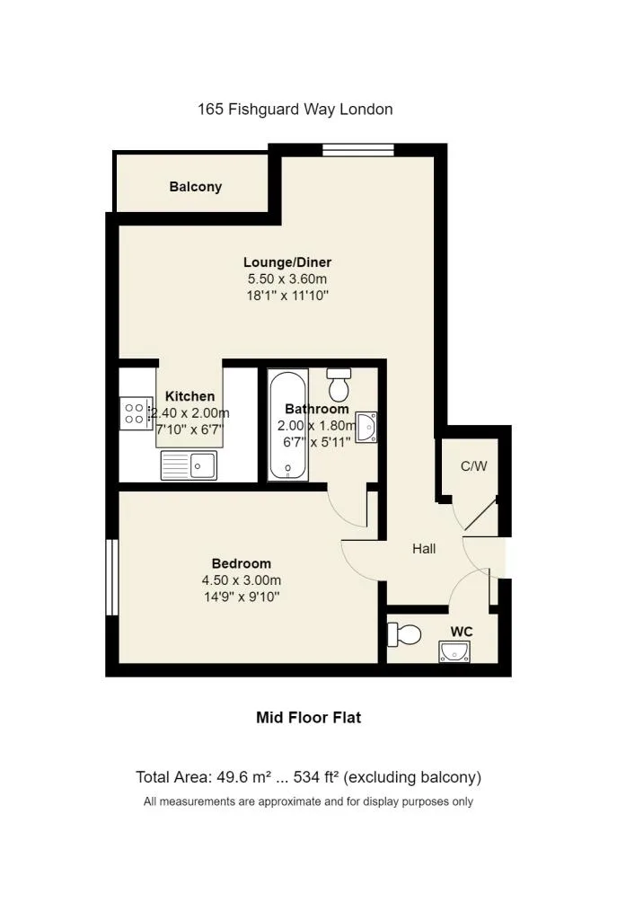 1 bedroom flat for rent