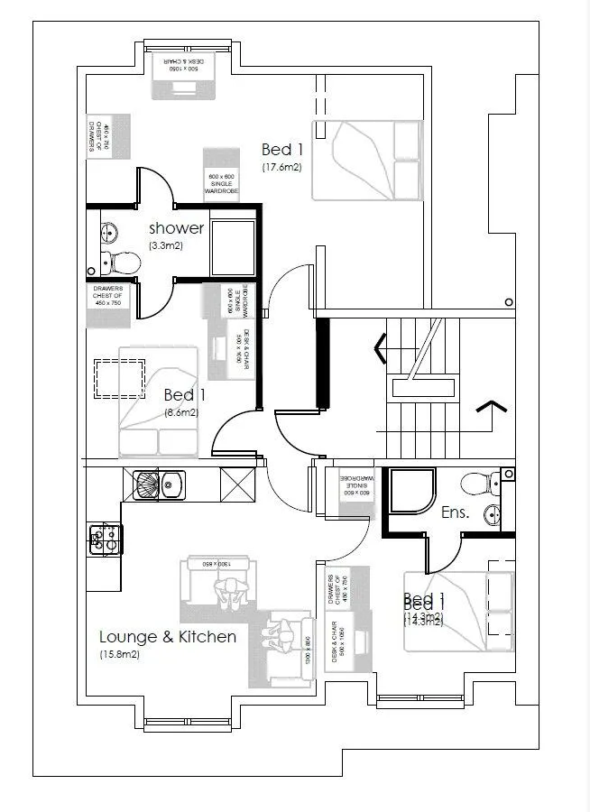 3 bedroom apartment for rent