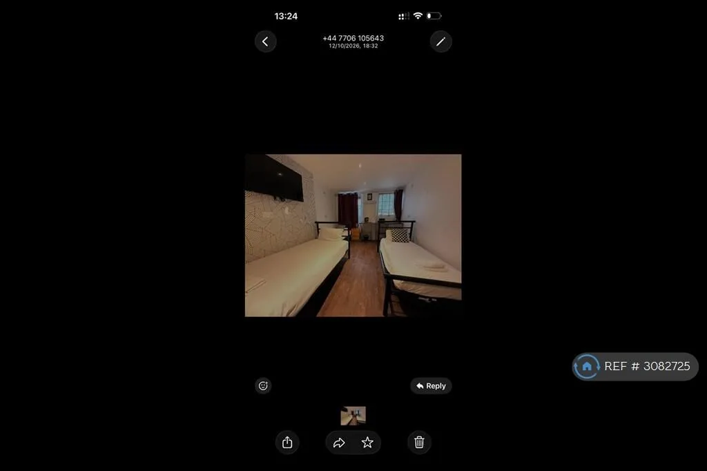 Studio flat for rent