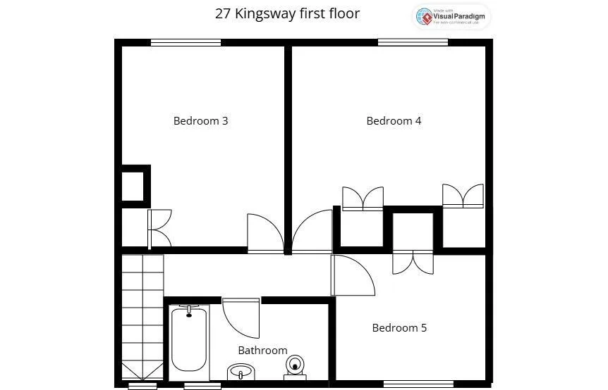 5 bedroom semi-detached house for rent