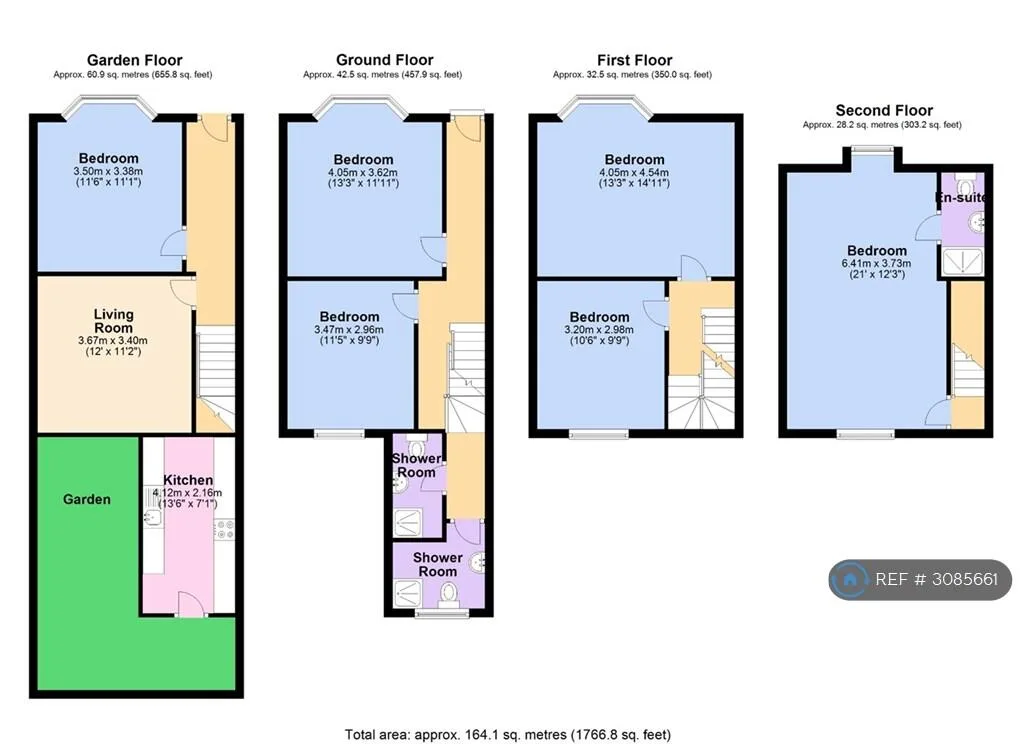 6 bedroom semi-detached house for rent