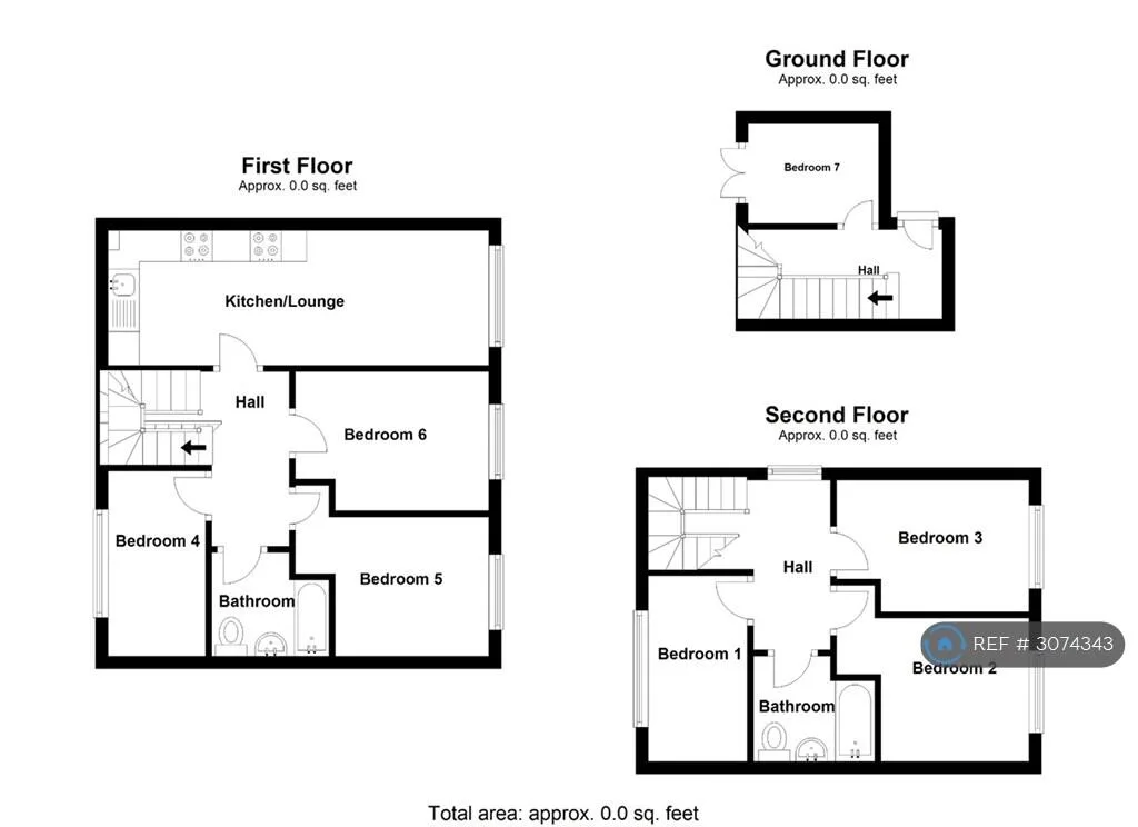 7 bedroom maisonette for rent