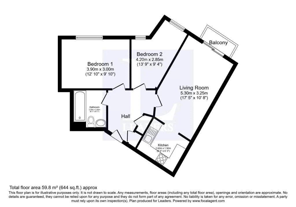 2 bedroom flat for rent