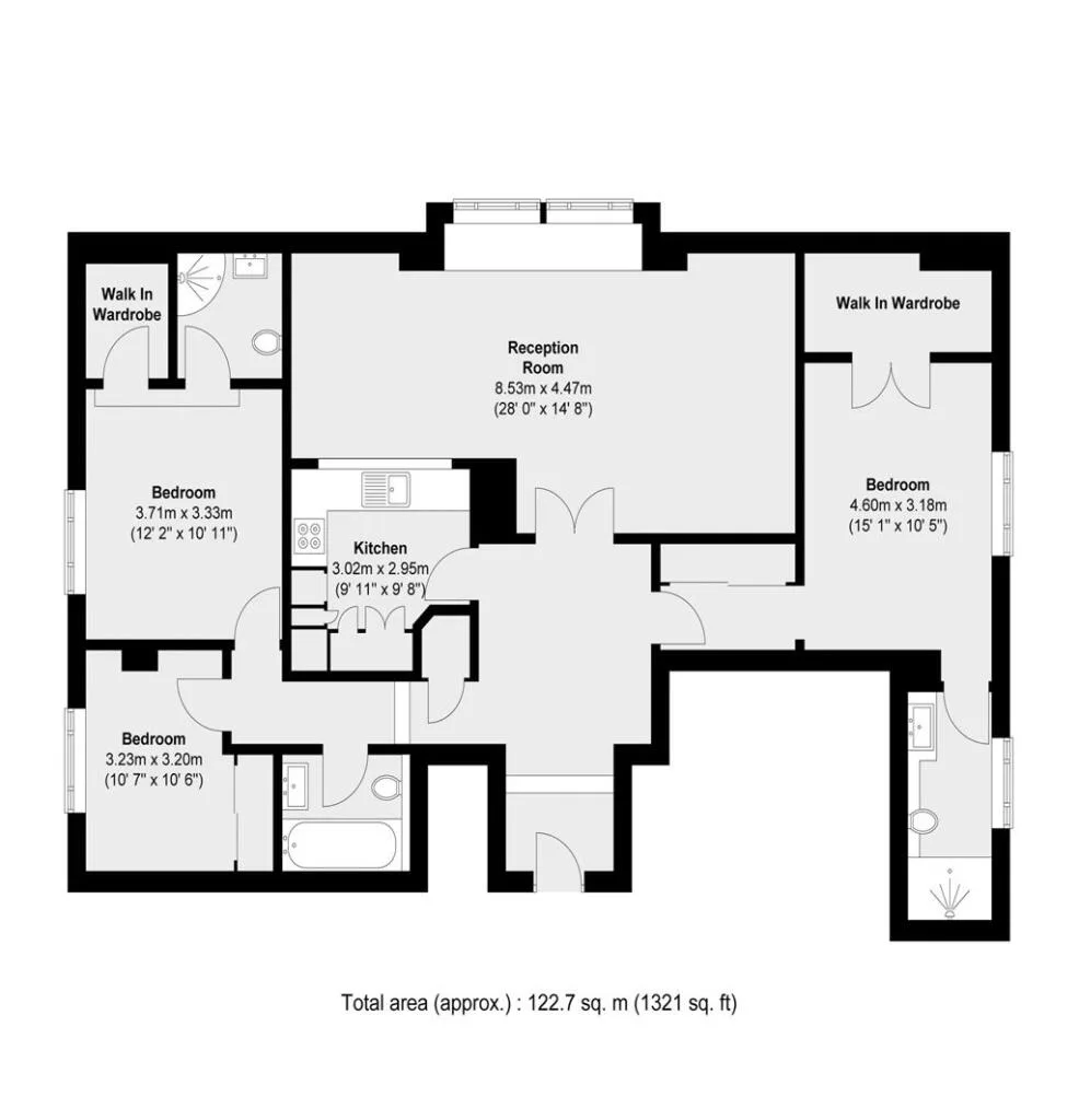 3 bedroom flat for rent