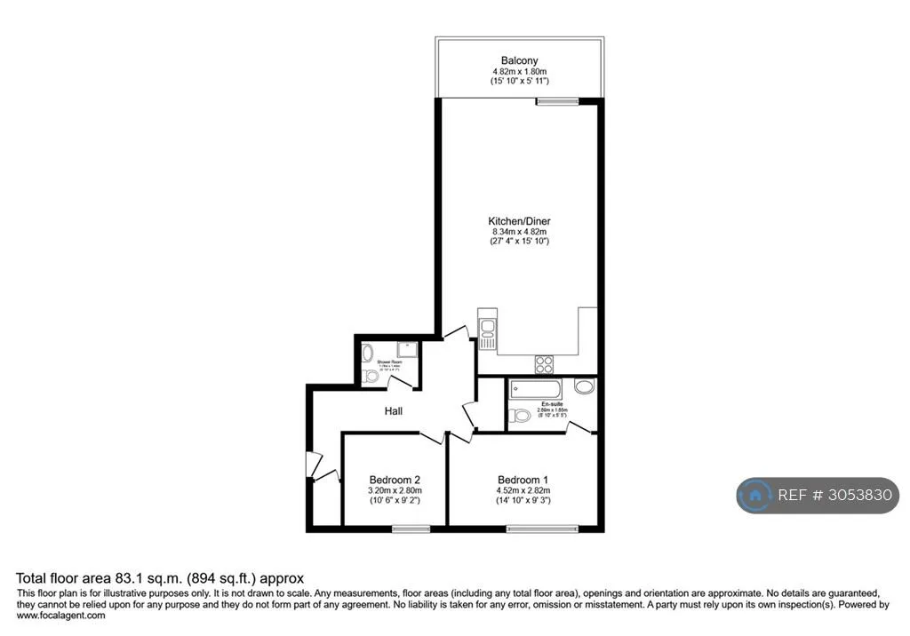 2 bedroom flat for rent