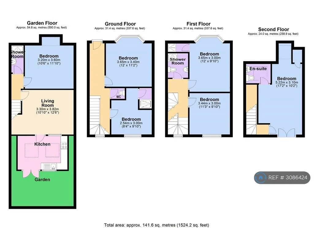 6 bedroom terraced house for rent
