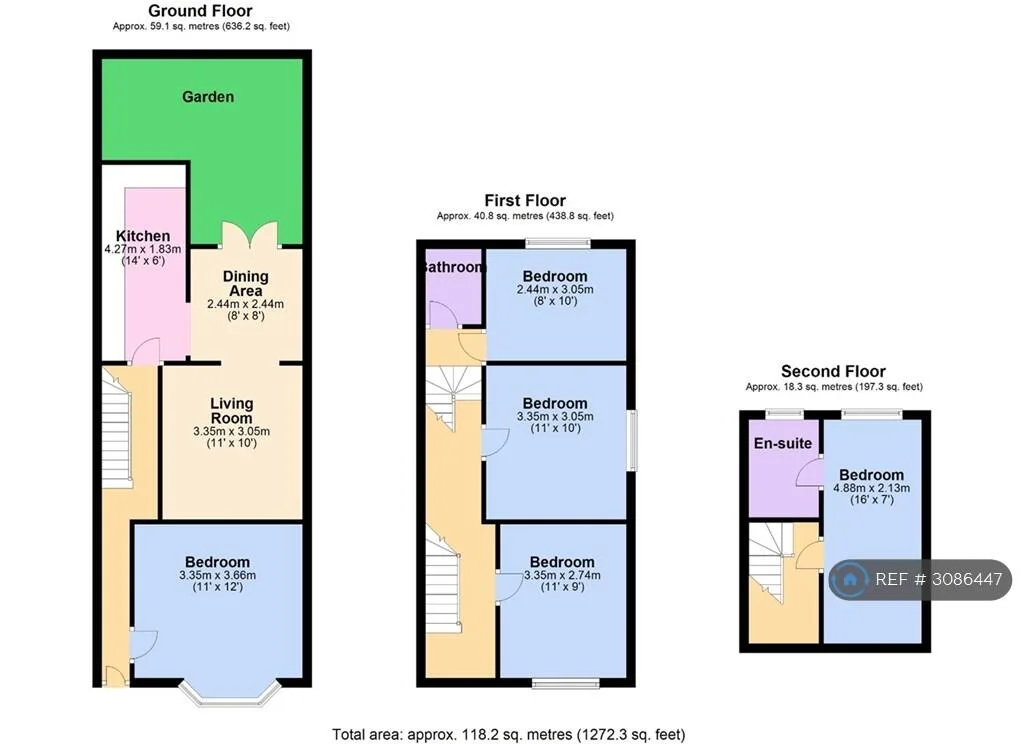 5 bedroom terraced house for rent