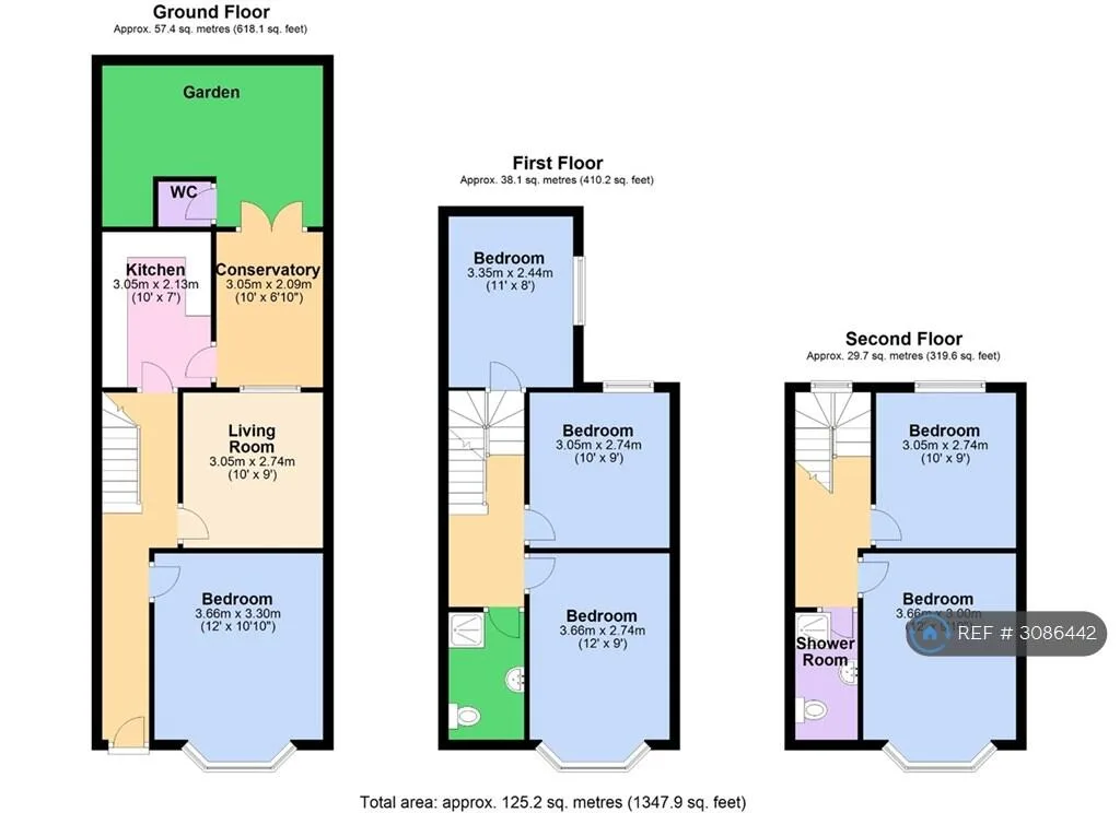 6 bedroom end of terrace house for rent