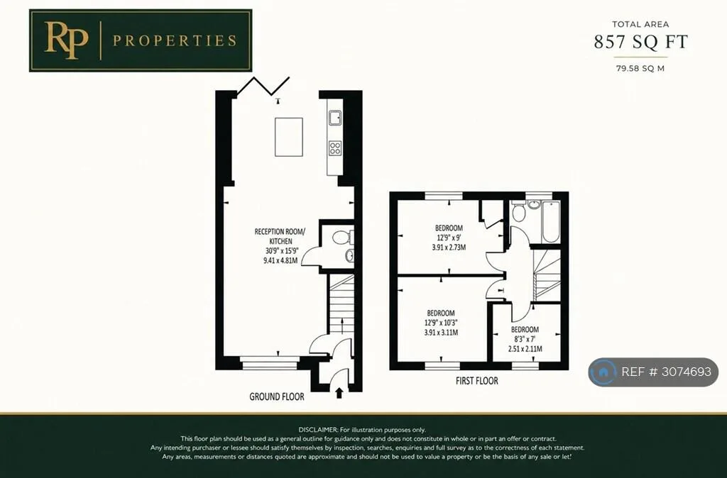 3 bedroom terraced house for rent