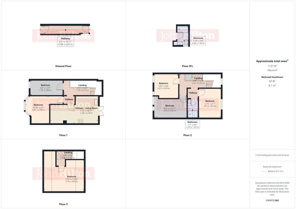 6 bedroom maisonette for rent