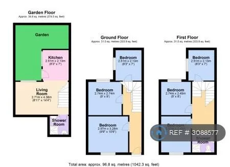 6 bedroom terraced house for rent