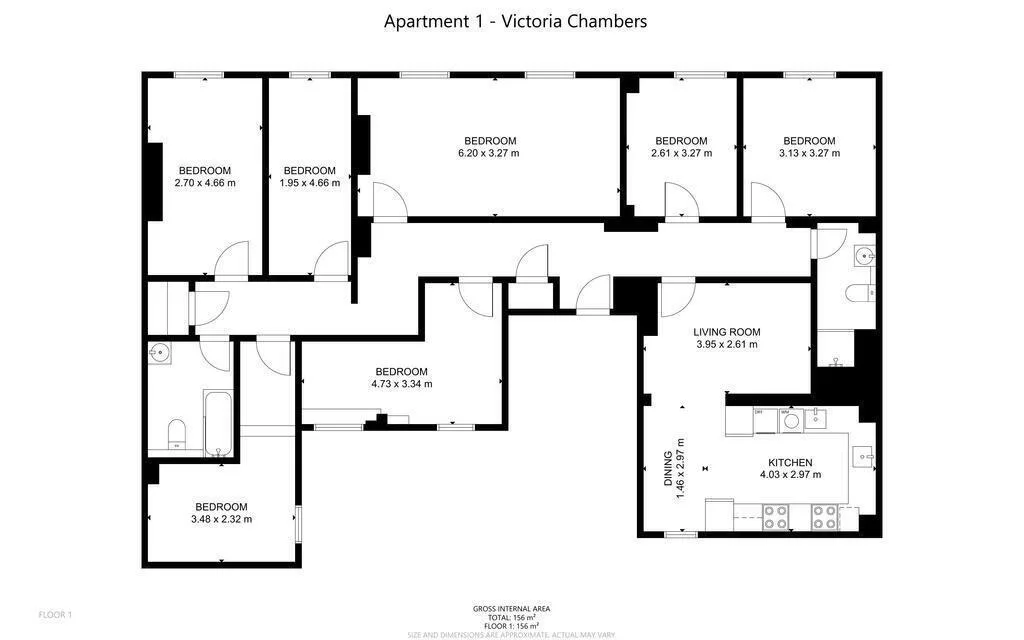 7 bedroom flat for rent