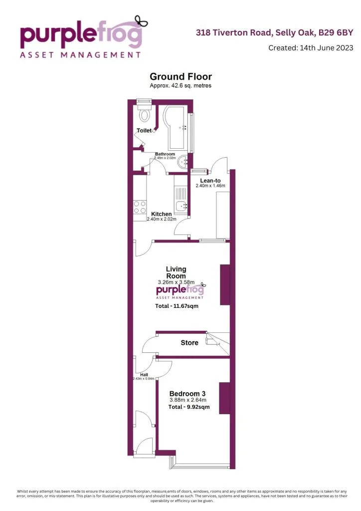 3 bedroom house for rent