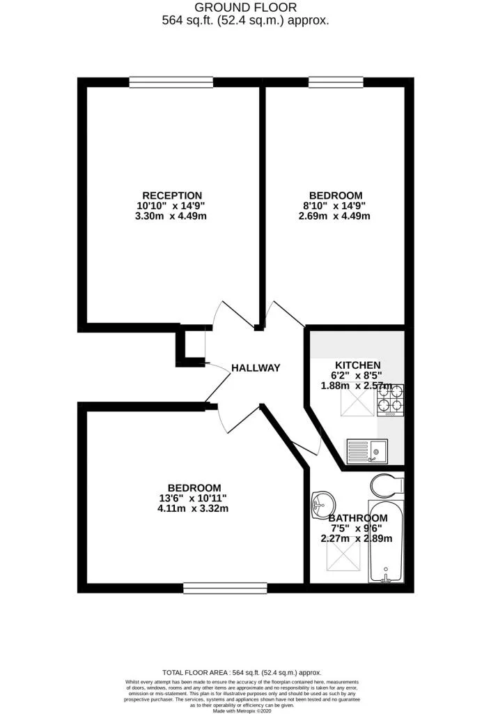 2 bedroom apartment for rent