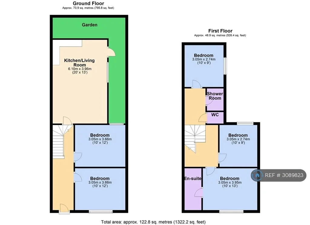 5 bedroom terraced house for rent
