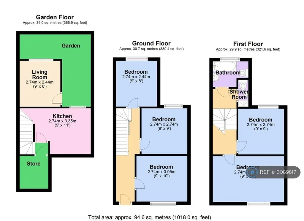 5 bedroom terraced house for rent