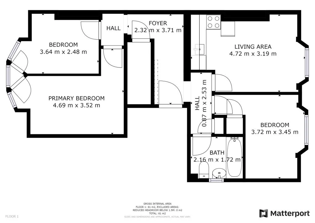 3 bedroom apartment for rent