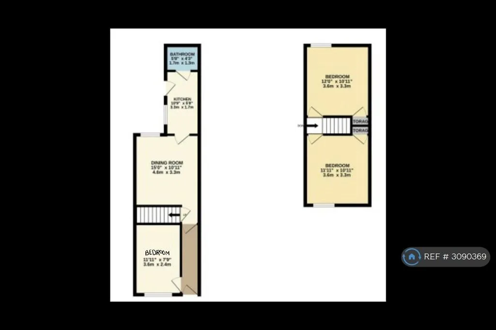 3 bedroom terraced house for rent
