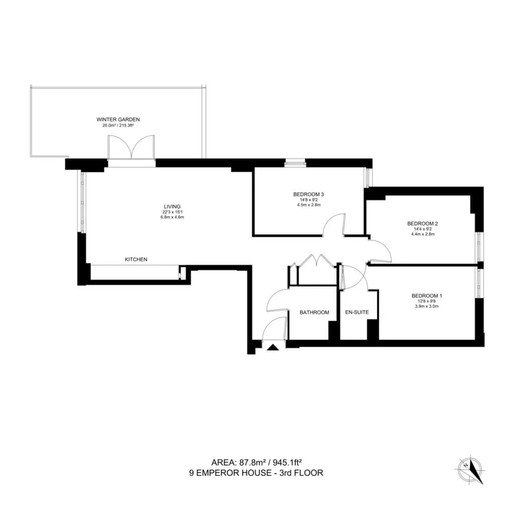 3 bedroom apartment for rent