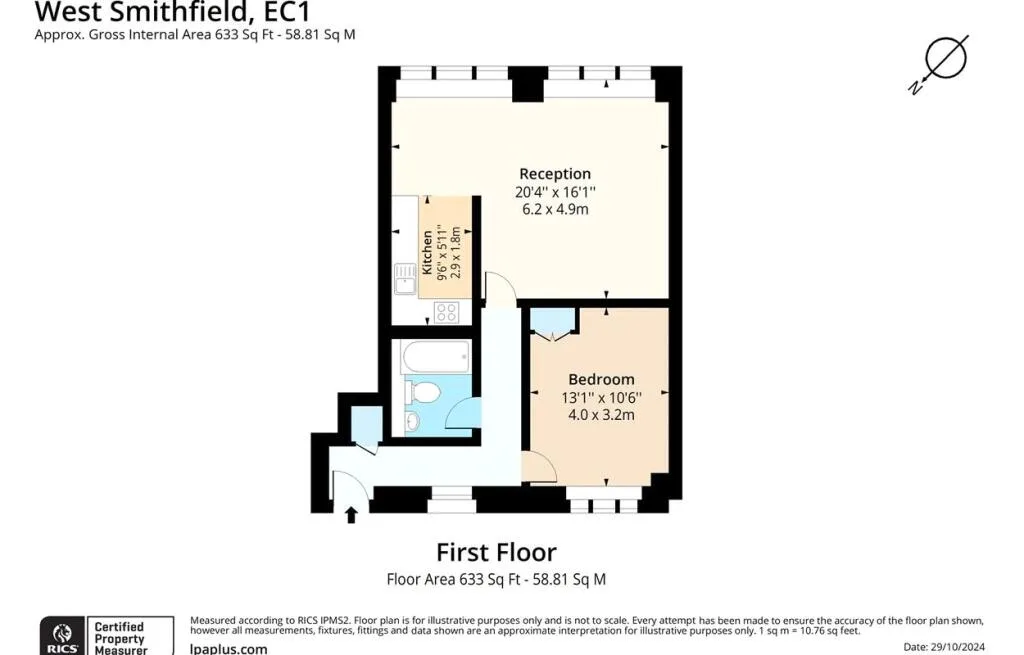 1 bedroom apartment for rent