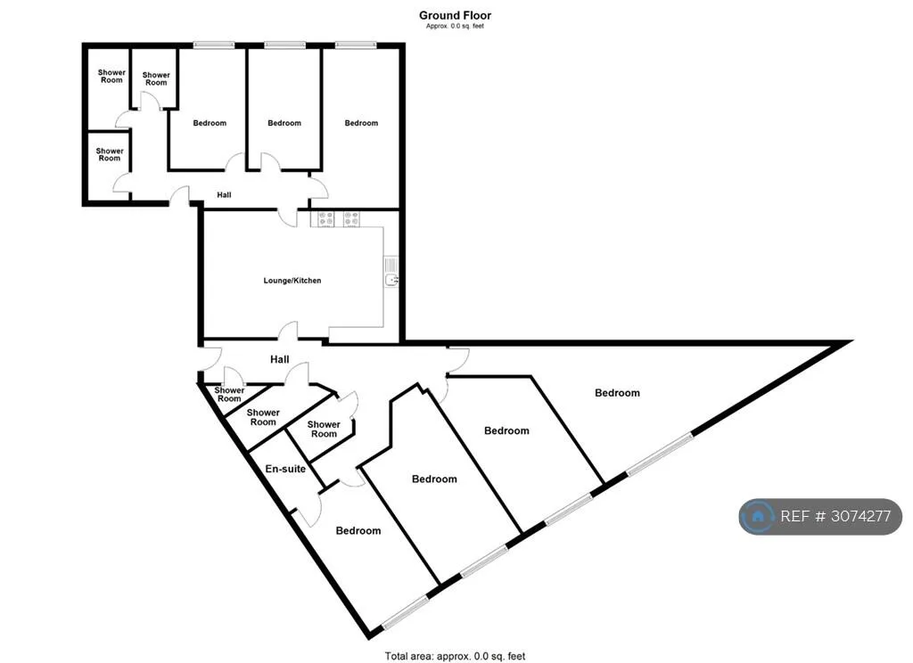 7 bedroom flat for rent