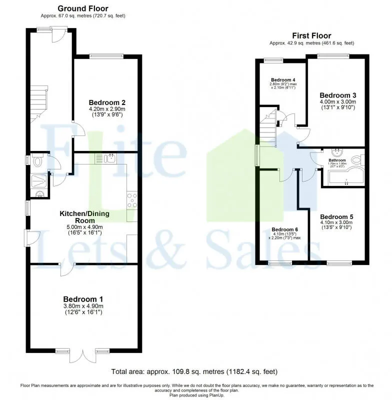 5 bedroom end of terrace house for rent