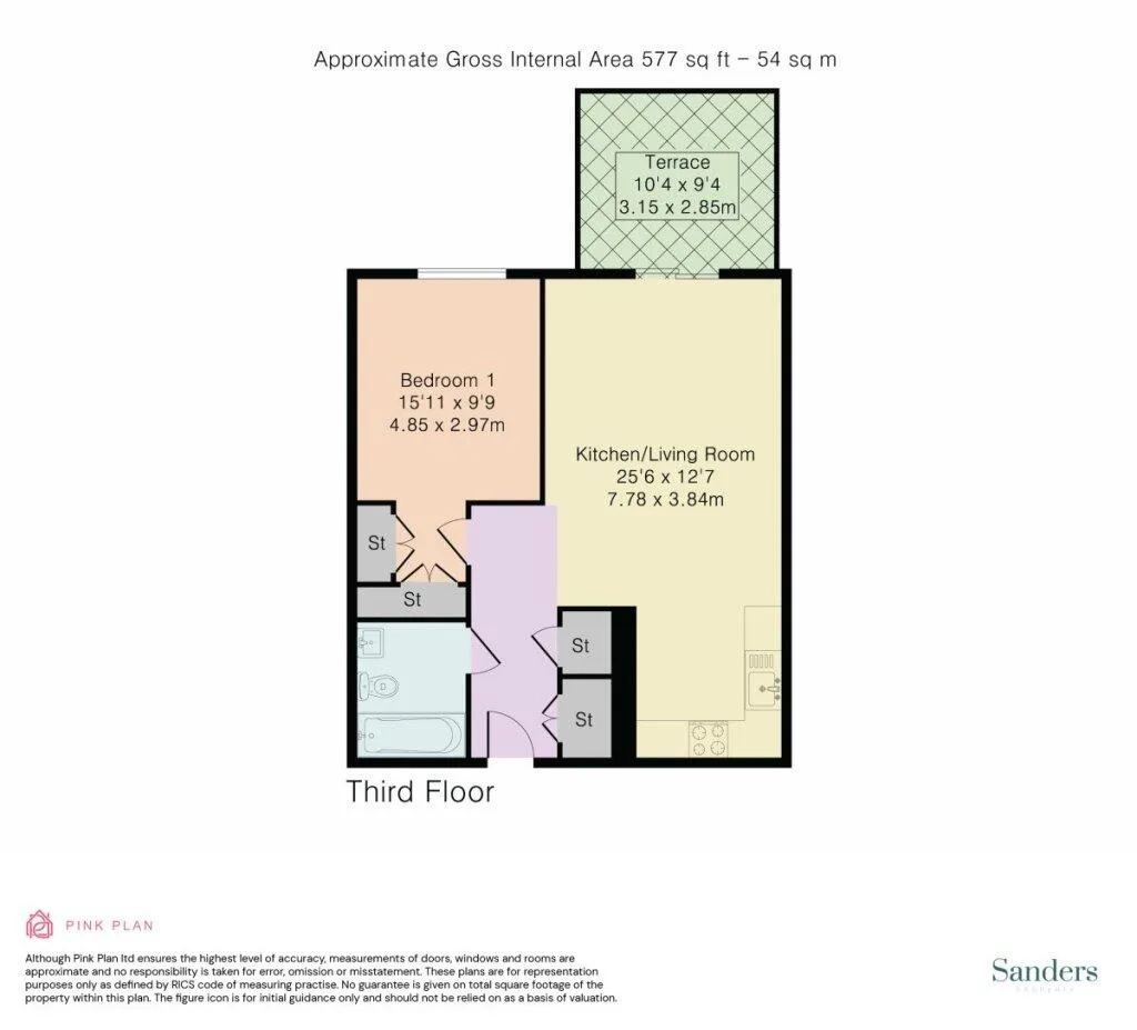 1 bedroom flat for rent