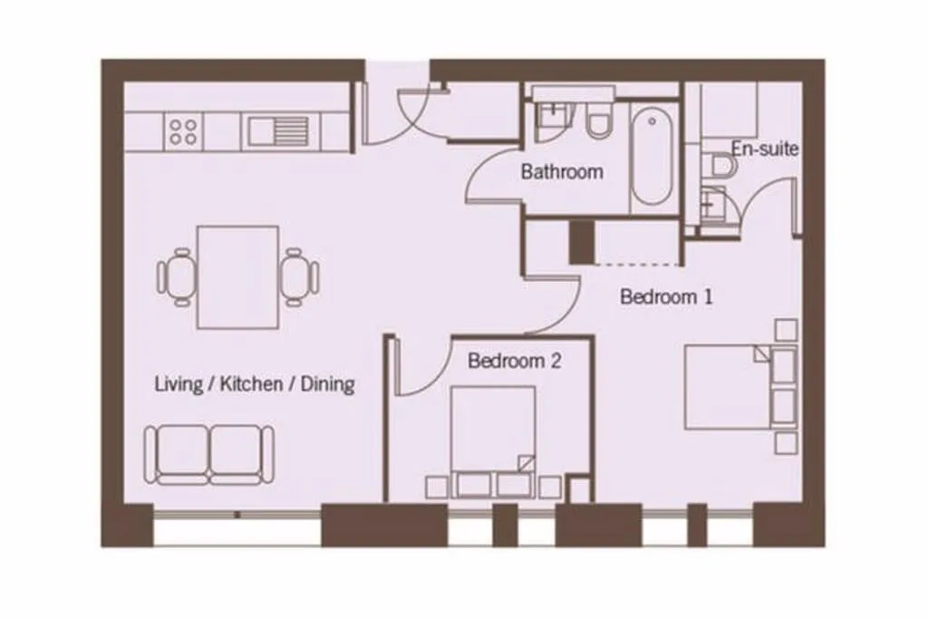 2 bedroom flat for rent