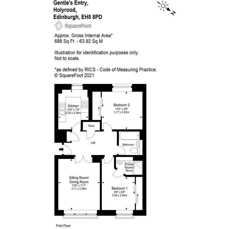 2 bedroom flat for rent