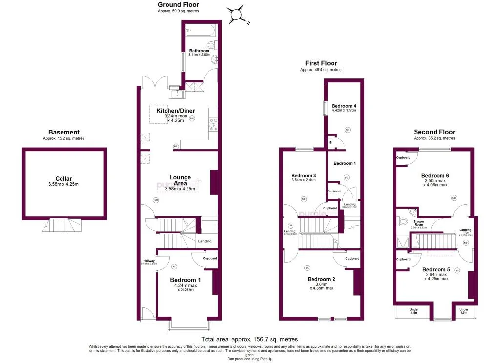 6 bedroom house for rent