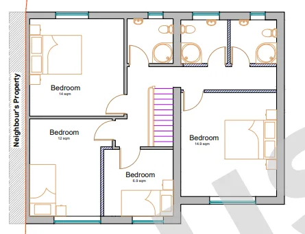 6 bedroom end of terrace house for rent