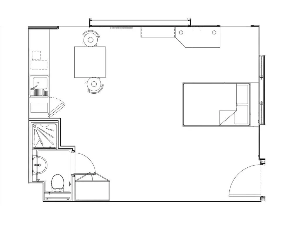 Studio flat for rent