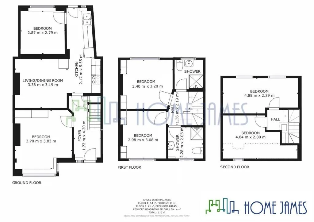 6 bedroom terraced house for rent